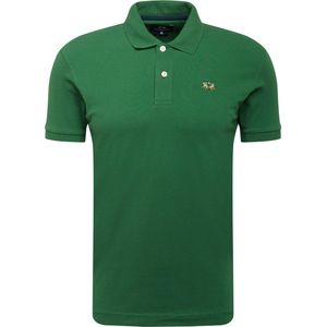 Groen katoenen poloshirt