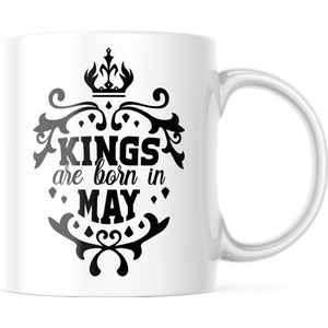 Verjaardag Mok Kings are born in may