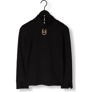 Ana Alcazar Turtleneck Top Truien & vesten Dames - Sweater - Hoodie - Vest- Zwart - Maat 42