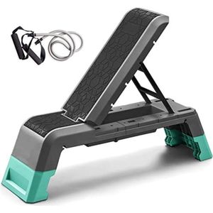 Gratyfied - Fitness Bench - Fitness Bank - Gym Bench - Workout Bench - Workout Bank - Zwart