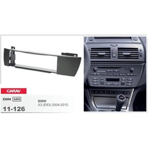 autoradio 1-din frame BMW X3 (E83)