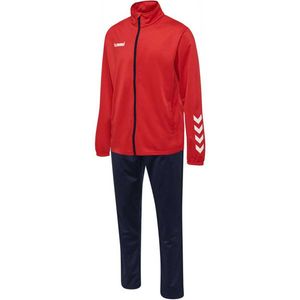 Hummel Promo Poly Suit - Trainingspakken - rood - Unisex