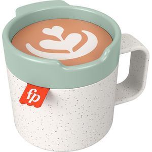 Fisher-Price Ratelende Koffie Koffiekop - Bijtring - Baby Speelgoed