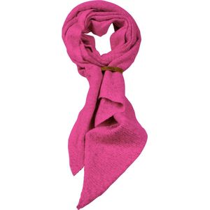 LOT83 Sjaal Fem - Vegan leren sluiting - Omslagdoek - Ronde sjaal - Pink - 1 Size fits all