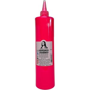 Südor Textielverf 500 ml, neon roze.Wasbestendige textielverf voor lichte stoffen. Wasmachinebestendig, wasbestendig. Fixatie door strijken