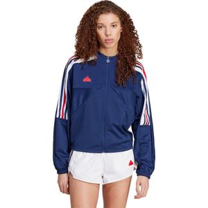 adidas Sportswear Tiro Cut 3-Stripes Trainingsjack - Dames - Blauw- M