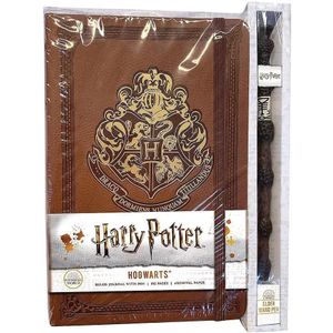 Harry Potter Hogwarts Hardcover Journal & Elder Wand Pen Set