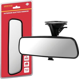 Car Rear View Mirror Car Interior Suction Cup Wide Angle Adjustable Children's Rear View Mirror Car Learners Driving Teacher 210 x 50 mm - (21 x 5 cm)