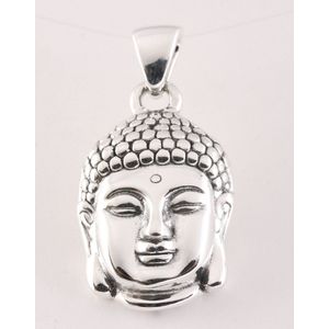 Zilveren Boeddha hanger