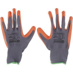 Werkhandschoenen 10 stuks - Werckmann Handschoenen 10stuks - Anti Slip Grip Werkhandschoenen - Anti-Slip Handschoenen