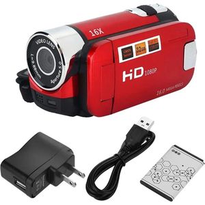 Videocamera - 1080P Full HD - 16 Megapixel - 16x Zoom - Camrecorder - CMOS