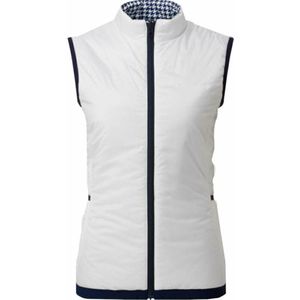 Footjoy Insulated Reversible Bodywarmer - Woman - Wit/ Zwart - Maat M