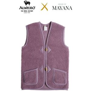 Alwero X House of Mayana bodywarmer Luna y Sol Lila L