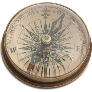 Authentic Models - Kompas - Zakkompas - Kompassen - Vintage Kompas - 3.4 x 8.2cm
