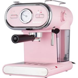 SILVERCREST® KITCHEN TOOLS Koffiezetapparaat pastel - Espressomachine - Pistonmachine - Vermogen: 1100 W - Waterreservoir: 1 L - Capaciteit: max. 2 kopjes