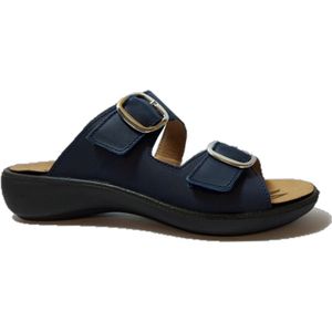 Westland Slipper 16772 452 505 Ibiza 72 Blauw Verwisselbaar Voetbed - 7½ / 41