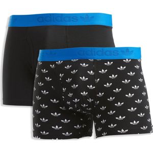 Adidas Originals Trunk (2PK) Heren Onderbroek - zwart - Maat S