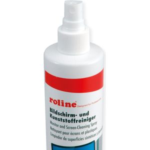 ROLINE beeldscherm en kunststofreiniger, 250 ml