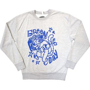 Green Day - Cat Blaster Sweater/trui - 2XL - Grijs