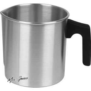 Mrs. Jones Premium Collection Kaarsenmakende pot - Smeltkroes - Geurkaars - Kaarsensmeltkroes - Melk - Room - Zeep - Handwerk .