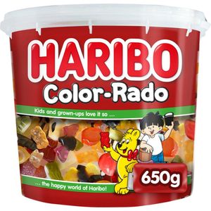 Haribo Wine Gum + Engelse Drop - 650 gram