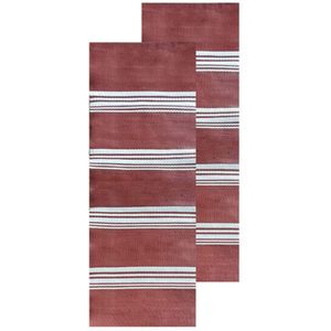 Esschert Design Balkontapijt bayadere strepen L