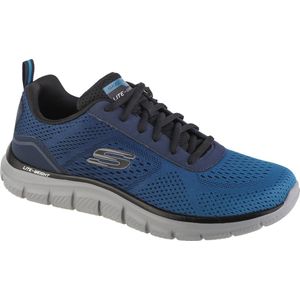 Skechers Track - Ripkent 232399-NVBL, Mannen, Marineblauw, Trainingschoenen, maat: 39,5