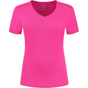 Rogelli Promo Sportshirt Dames - Korte Mouwen - Dames - Roze - XS