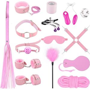 Sex Toys voor Koppels BDSM Bondage Set - Bondage-set bed boeien, seksspeelgoed voor paren, extreem stabiele BDSM bondageset