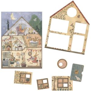 Egmont Toys Puzzel Huis Van Konijn 29x39x3 cm