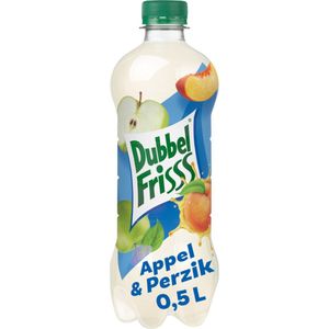 Dubbelfrisss Appel-Perzik | Petfles 6 x 0,5 liter