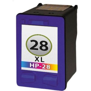 HP 28 Kleur - Huismerk inktcartridge compatible met HP Officejet 4214 / 4215 / 4215V / 4215XI / 4219 / 4251 / 1000 Series / PSC 1205 / PSC 1210 / PSC 1210XI / PSC 1215 / PSC 1217 / PSC 1219 / PSC 1312 / PSC 1310 / PSC 1315 / PSC 1315S