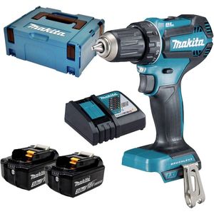 Makita DDF485RFJ 18V - Accuboor-/schroefmachine - 3,0 Ah accu (2 st)