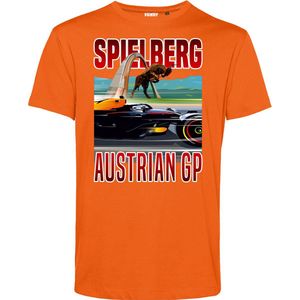 T-shirt Spielberg GP Austian | Formule 1 fan | Max Verstappen / Red Bull racing supporter | Oranje | maat XXL