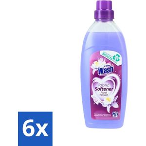 At Home - Wash - Wasverzachter - Floral Passion - 20 Wasbeurten - Voordeelverpakking - 6 stuks