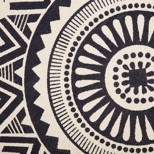 Beliani TATVAN - Rug - Blauw - Katoen