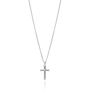 Cruz man zilveren ketting