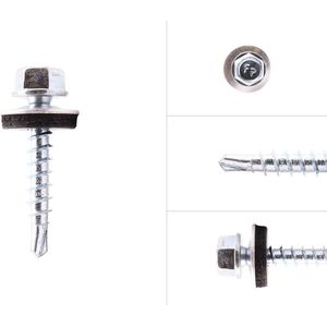 Wovar Dakpanplaatschroeven RVS 4.8 x 28 mm | Doos 250 Stuks | Dakschroeven
