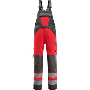 Mascot Safe Light Amerikaanse overall met kniezakken 15969-948 - hi-vis rood/donkerantraciet - C56 - 82