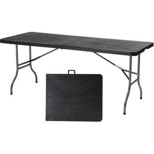 Buffettafel inklapbaar - Inklapbare tafel - 180x75cm - Vouwtafel - Campingtafel - Partytafel - Must have!