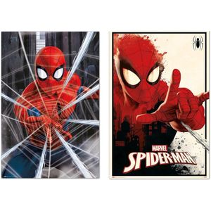Spider Man posters - set van 2 posters - Marvel - Superheld - Film - formaat 61 x 91.5 cm
