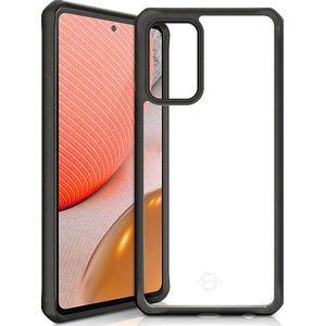 ITSkins FERONIABIO PURE cover - Zwart & Transparant - Samsung Galaxy A72