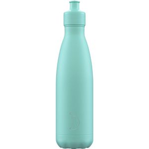 Chillys Original - Drinkfles - Thermosfles - 500ml - Sport fles Pastel Green