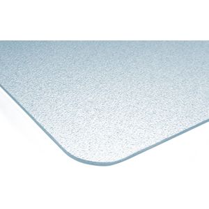 Kangaro vloermat - voor harde vloer -  transparant polycarbonaat - 110 x 120 cm - K-44-1100