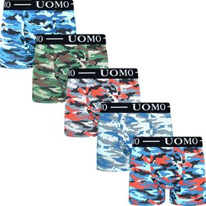 Uomo katoenen Boxershorts - 5-Pack - 0505 - L