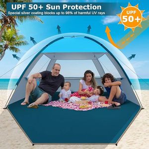 strandtent - Beach Tent Sunshade 2.2L x 1.5W x 1.2H metres