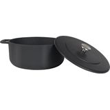 Combekk Sous Chef gietijzeren braadpan - 28cm - zwart