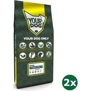 2x12 kg Yourdog portugese waterhond volwassen hondenvoer