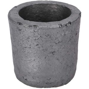 Bekervorm Siliciumcarbide Smeltkroes Koper Gietbeker Zwarte Kop Oven Toorts Smeltgereedschap 1Kg Ik hoop dat dit voldoet aan je wensen!