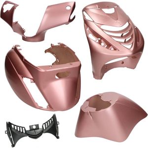 Kappenset Piaggio Zip 2000 Rose Gold met SP voorscherm 5 delig